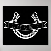 Lucky horseshoe Lycka till