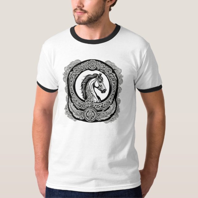 Lucky Horseshoe Tatto Tee (Framsida)