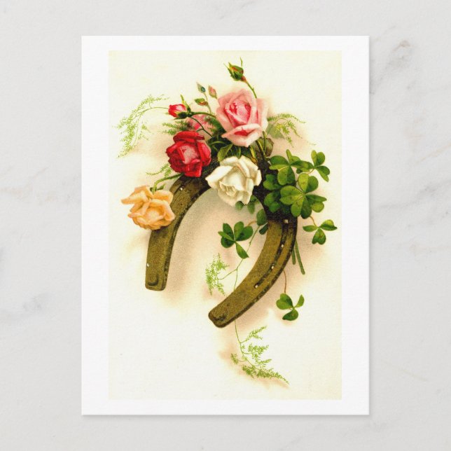 Lucky Horseshoe Vykort (Framsida)