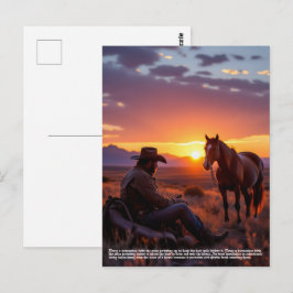 Lucky Horseshoe Vykort