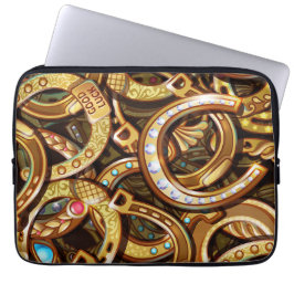 Lucky Horseshoes Laptop Fodral