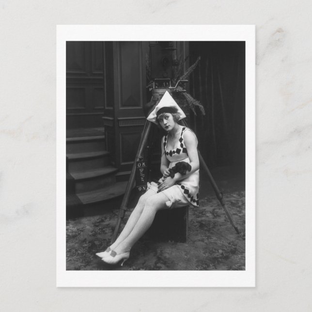 Lucky Hund, 1919 Vykort (Framsida)