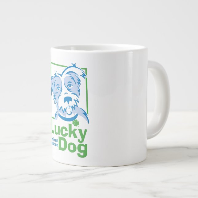 Lucky Hund Jumbo Mugg (Framsida höger)