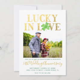 Lucky i Kärlek | Bröllop-årsdagen Inbjudningar