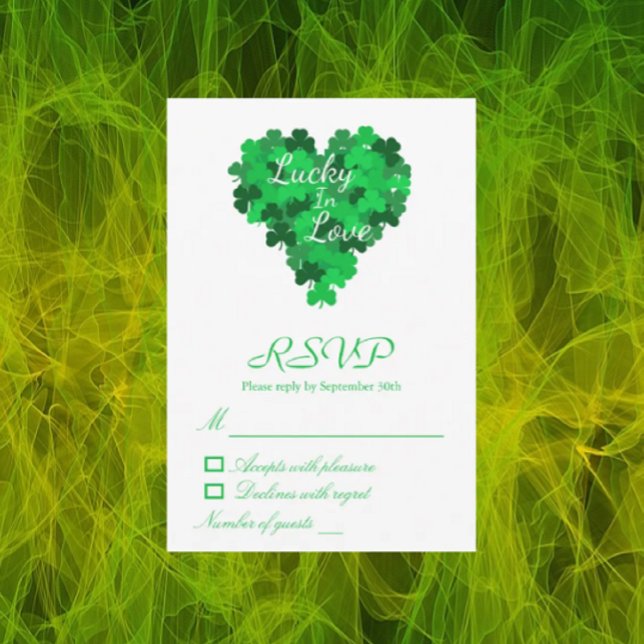 Lucky i Kärlek Bröllop OSA Kort (Skapare uppladdad)