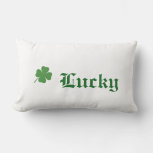 Lucky i Kärlek Irish Pillow 1 Lumbarkudde