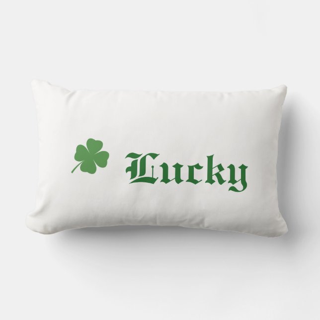 Lucky i Kärlek Irish Pillow 1 Lumbarkudde (Framsida)
