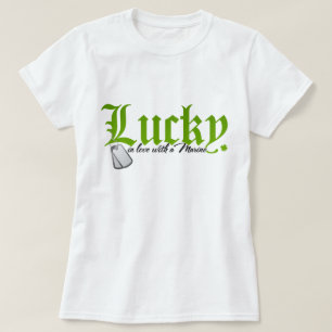 Lucky i kärlek med M A R I N E T-shirt