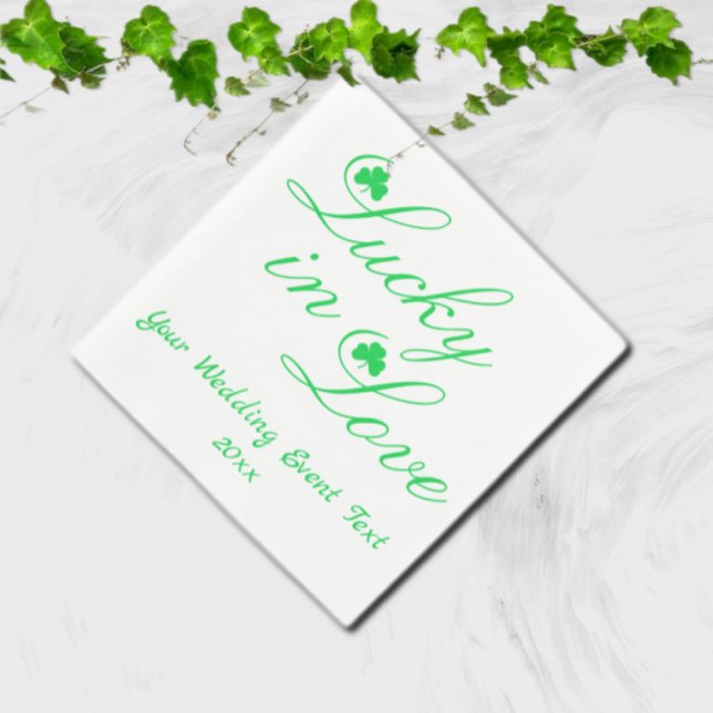 Lucky i Kärlek Pappersservett (Skapare uppladdad)