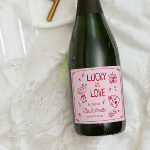 Lucky i Kärlek Whimsical Hand plockade Bachelorett