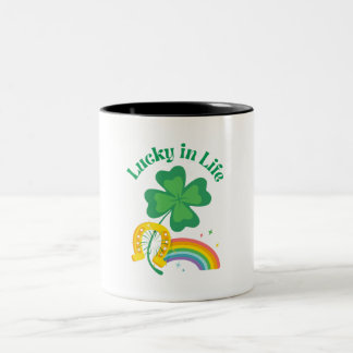 Lucky i Life St patricks day Speciell MUGG Design