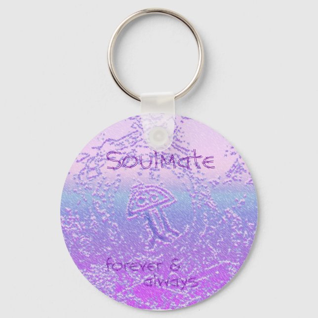 Lucky Indalo Blommar Keychain Nyckelring (Framsida)