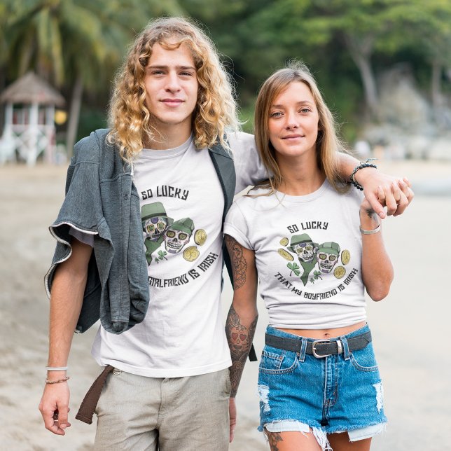 Lucky Irish Kärlek Gift for Boykompis Sugar Döskal T Shirt (Skapare uppladdad)