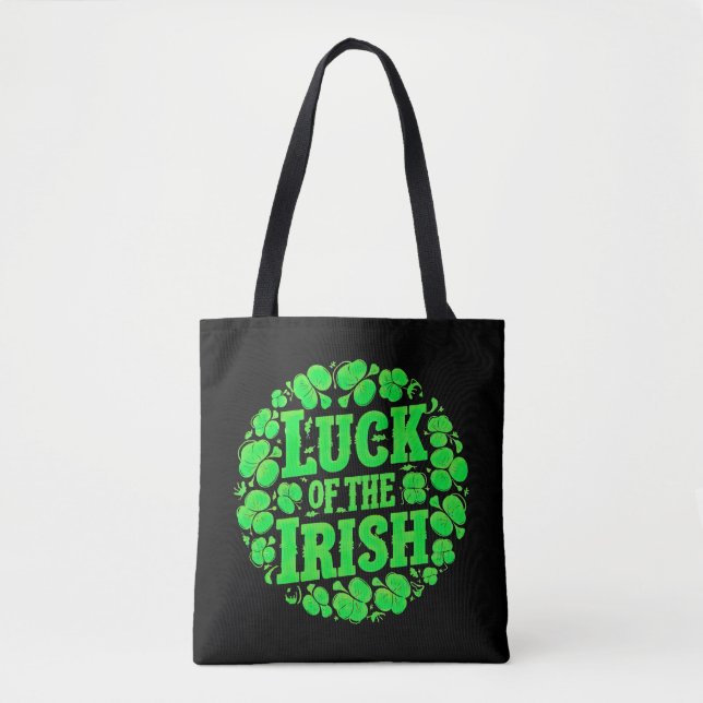 Lucky Irish Klöver Tygkasse (Framsida)