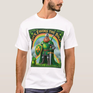 Lucky Irish Knight - St. Patrick's Day T Shirt
