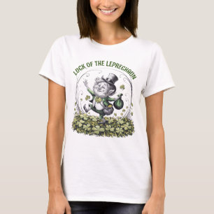Lucky Irish Leprechaun T Shirt