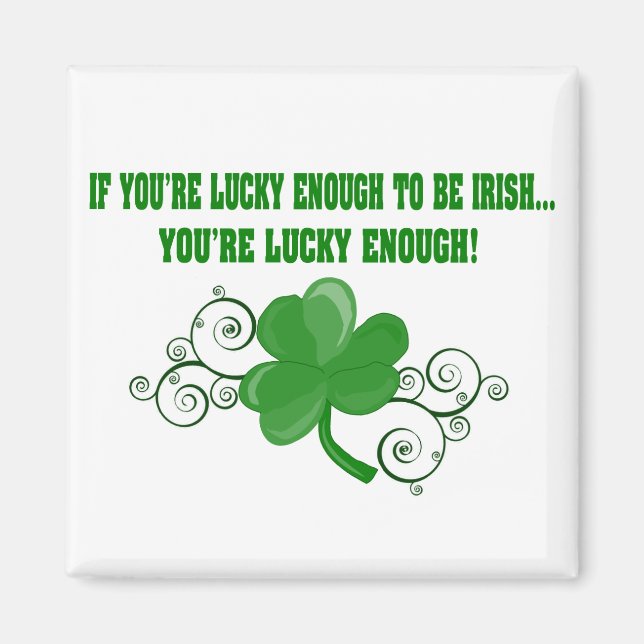 Lucky Irish Magnet (Framsidan)