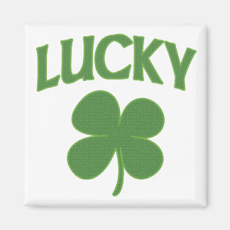 Lucky Irish Shamrock Magnet
