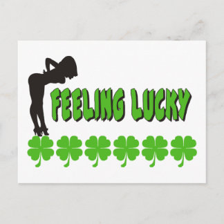 Lucky Irish Women's Gift Vykort
