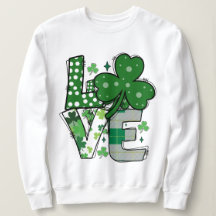 Lucky KÄRLEK St. Patrick's Day Sweatshirt