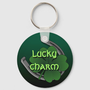 Lucky Keychain Anpassningsbar Lucky Charm Nyckelri Nyckelring