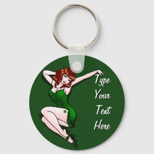 Lucky Keychain Personlig Nyckelring Lucky