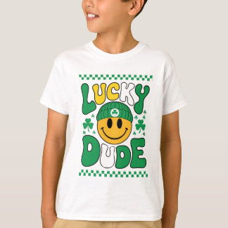 Lucky Killen Smile Ansikte St. Patrick's Day T Shirt