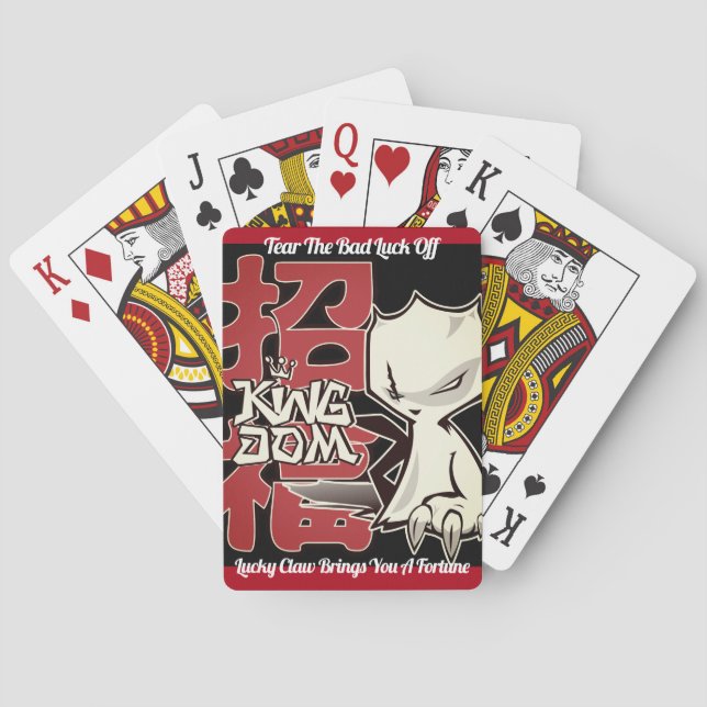 Lucky Klo Charm Casinokort (Baksidan)
