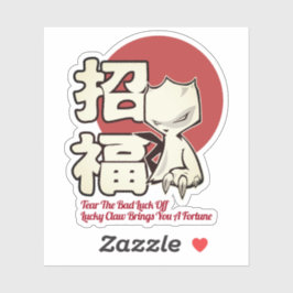 Lucky Klo Stigning Klistermärken