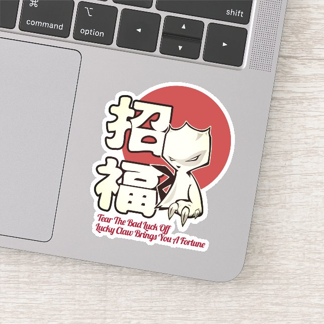 Lucky Klo Stigning Klistermärken (Detalj)