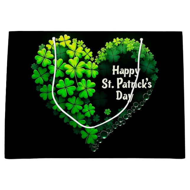 Lucky Klöver Design för St. Patrick's Day (Framsidan)