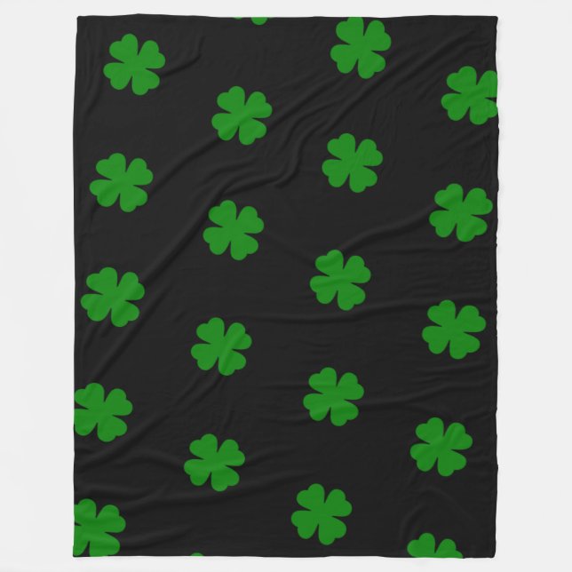 Lucky Klöver Fleece Blanket (Framsidan)