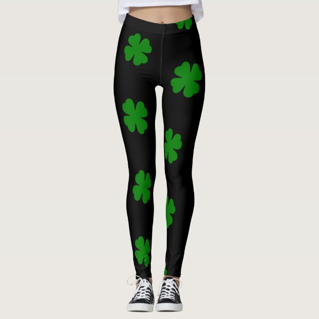 Lucky Klöver Leggings (Framsida)