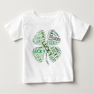 Lucky Klöver Ord Art Tee Shirt