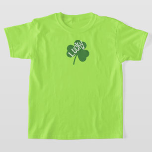 Lucky klöver Saint patrick mellan och Shirt T