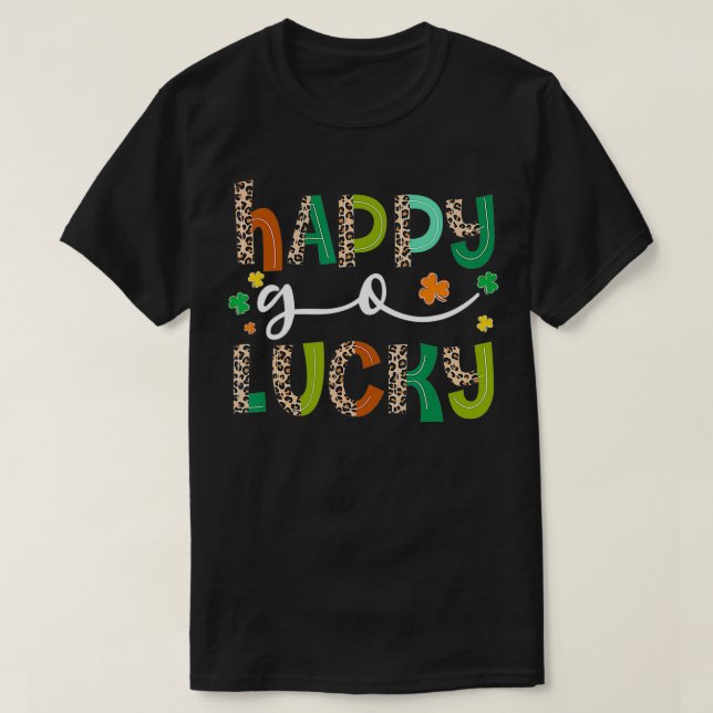Lucky Klöver Shamrock T Shirt (Design framsida)
