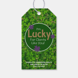 Lucky Klöver St. Patrick's Day Client-popup by Presentetikett