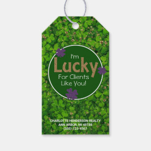 Lucky Klöver St. Patrick's Day Client-popup by Presentetikett