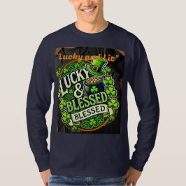 Lucky Klöver St. Patrick's Day T-Shirt - Irish Sha