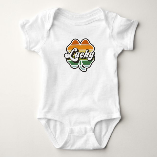 Lucky Klöver T Shirt (Framsida)