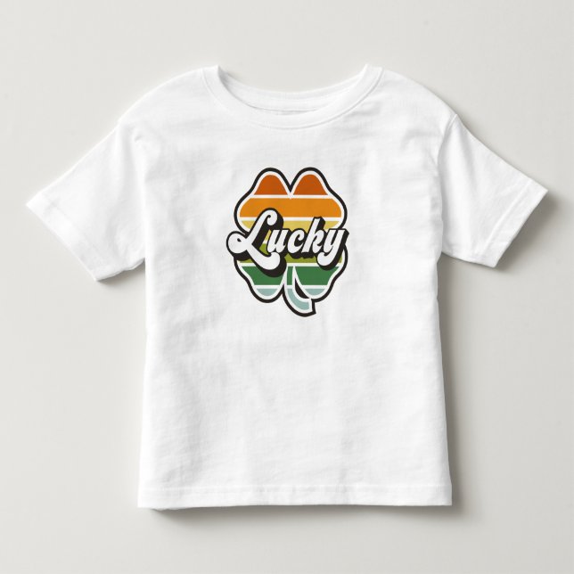 Lucky Klöver T-Shirt (Framsida)