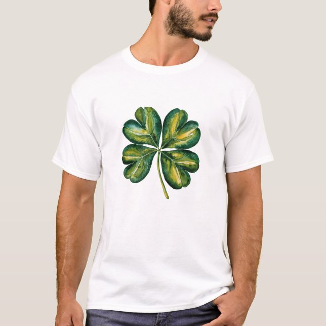 Lucky Klöver T-Shirt (Framsida)