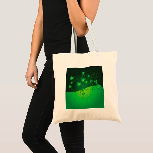 Lucky Klöver Tote Bag Tygkasse (Skapare uppladdad)