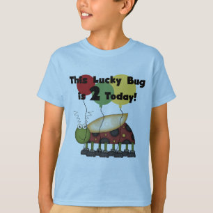 Lucky Kryp 2:a födelsedagen T-shirts och presenter