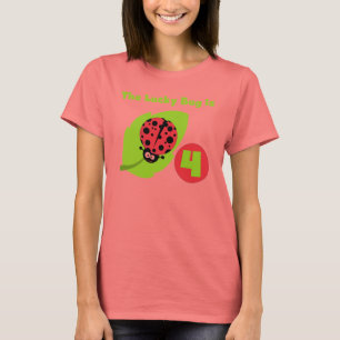 Lucky Kryp 4e födelsedagen T-shirts och presenter