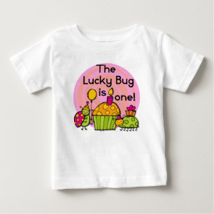 Lucky Kryp Cupkaka 1:a födelsedagen Tshirts och Gi