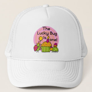 Lucky Kryp Cupkaka 1:a födelsedagen Tshirts och Gi Keps