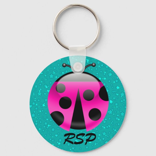 Lucky Ladybug Keychain - SRF Nyckelring (Framsida)