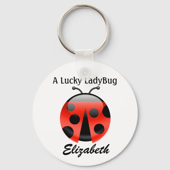 Lucky Ladybug Keychain - SRF Nyckelring (Framsida)