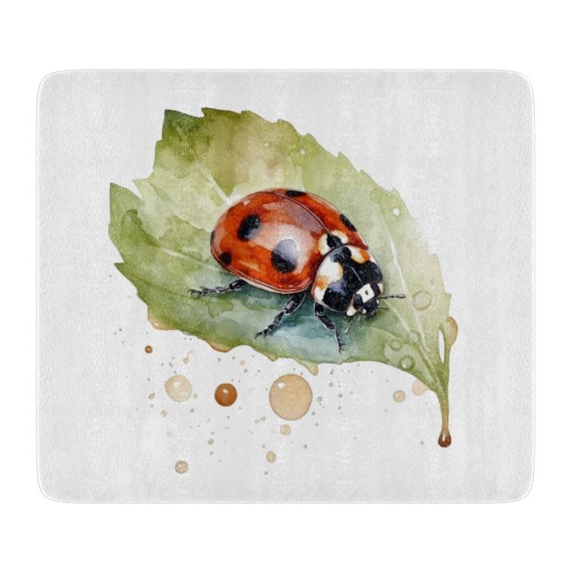 Lucky Ladybug på Löv (Framsidan)